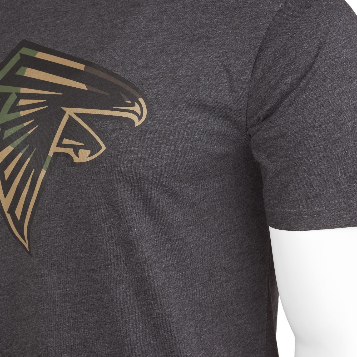 Atlanta Era Print-Shirt charcoal NFL Team Logo Falcons New