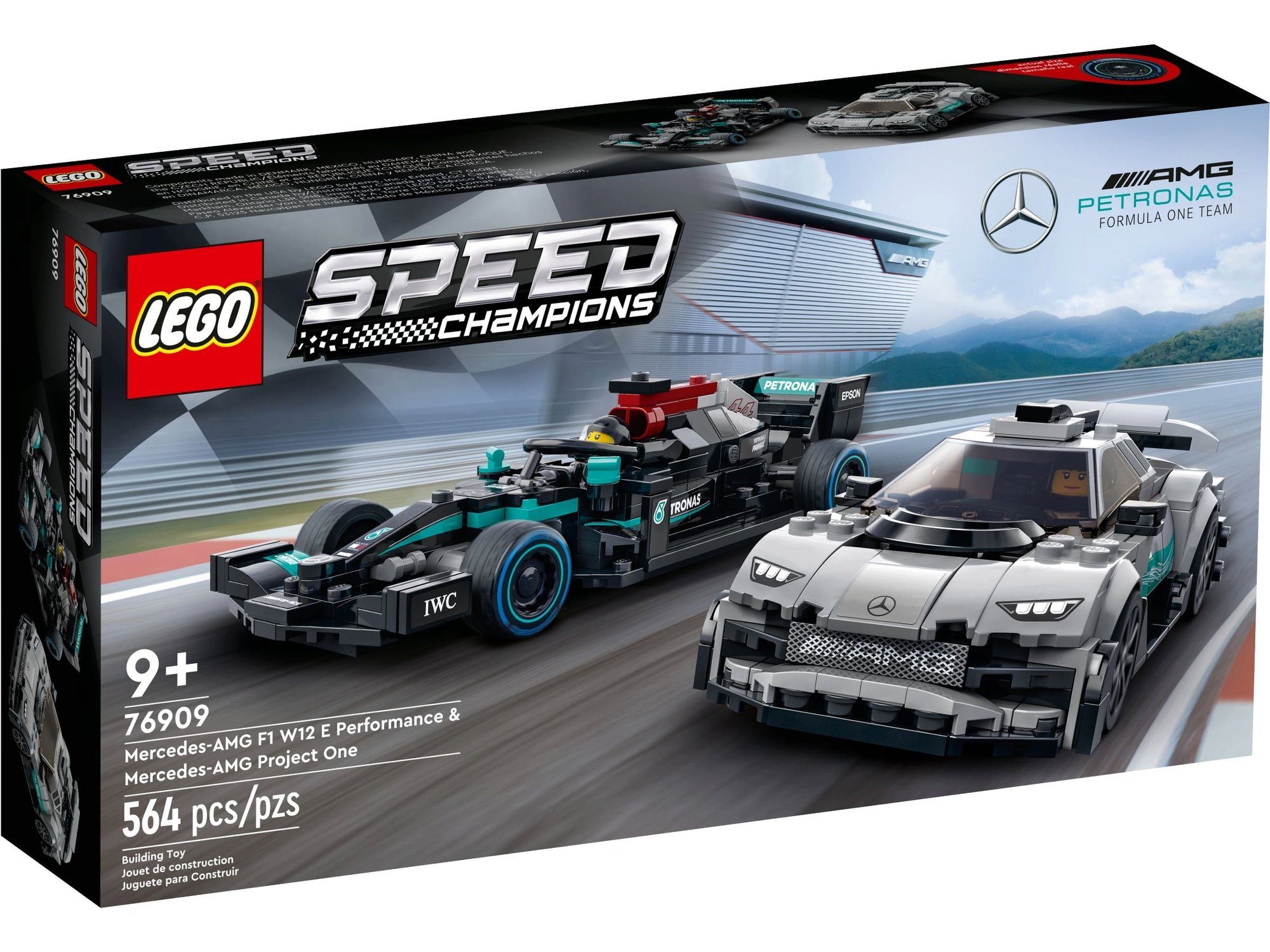 LEGO® Konstruktionsspielsteine LEGO® Speed Champions - 76909 Mercedes- Spielbausteine