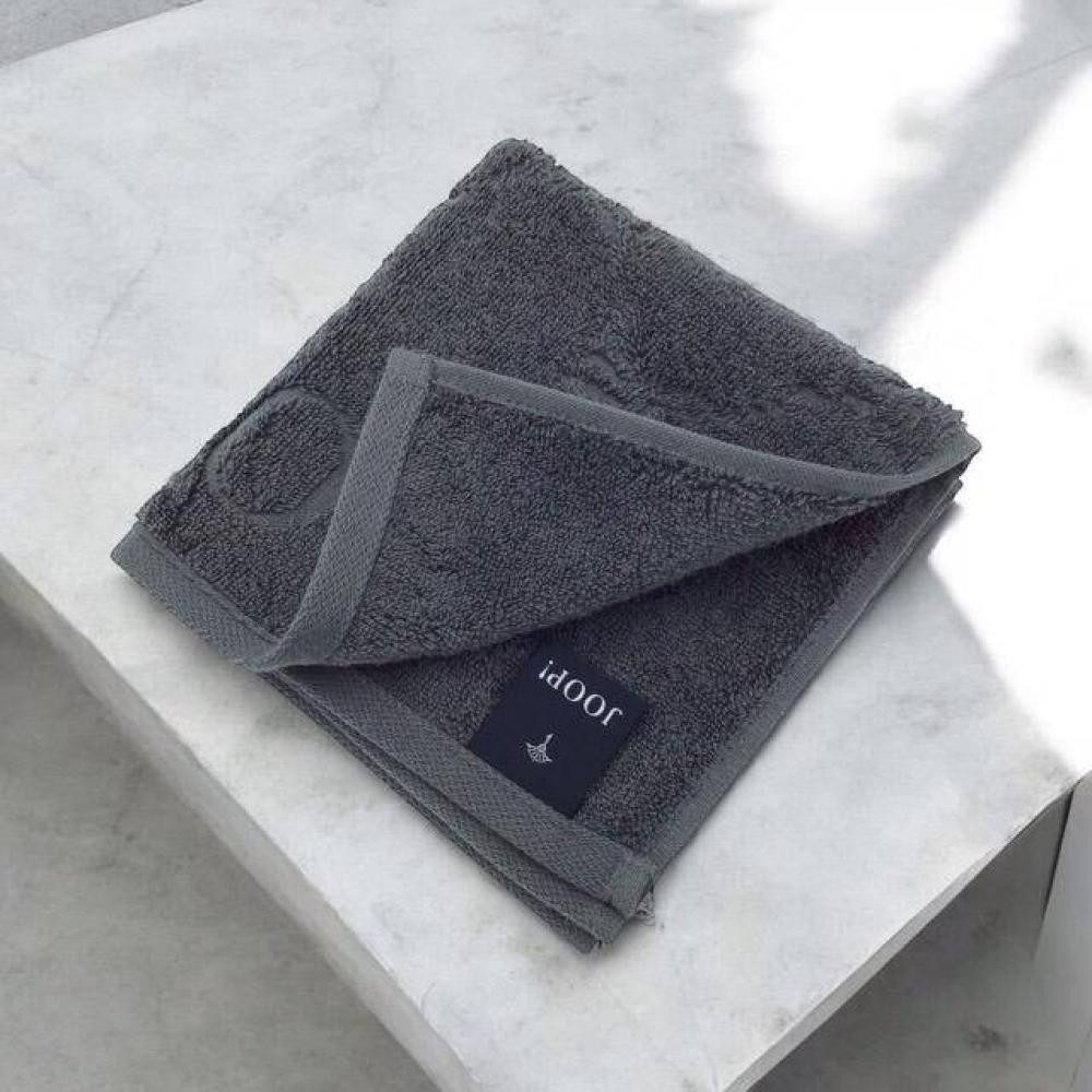 JOOP! Handtücher Uni Cornflower 1670 Anthrazit, 100% Baumwolle (1-St) günstig online kaufen