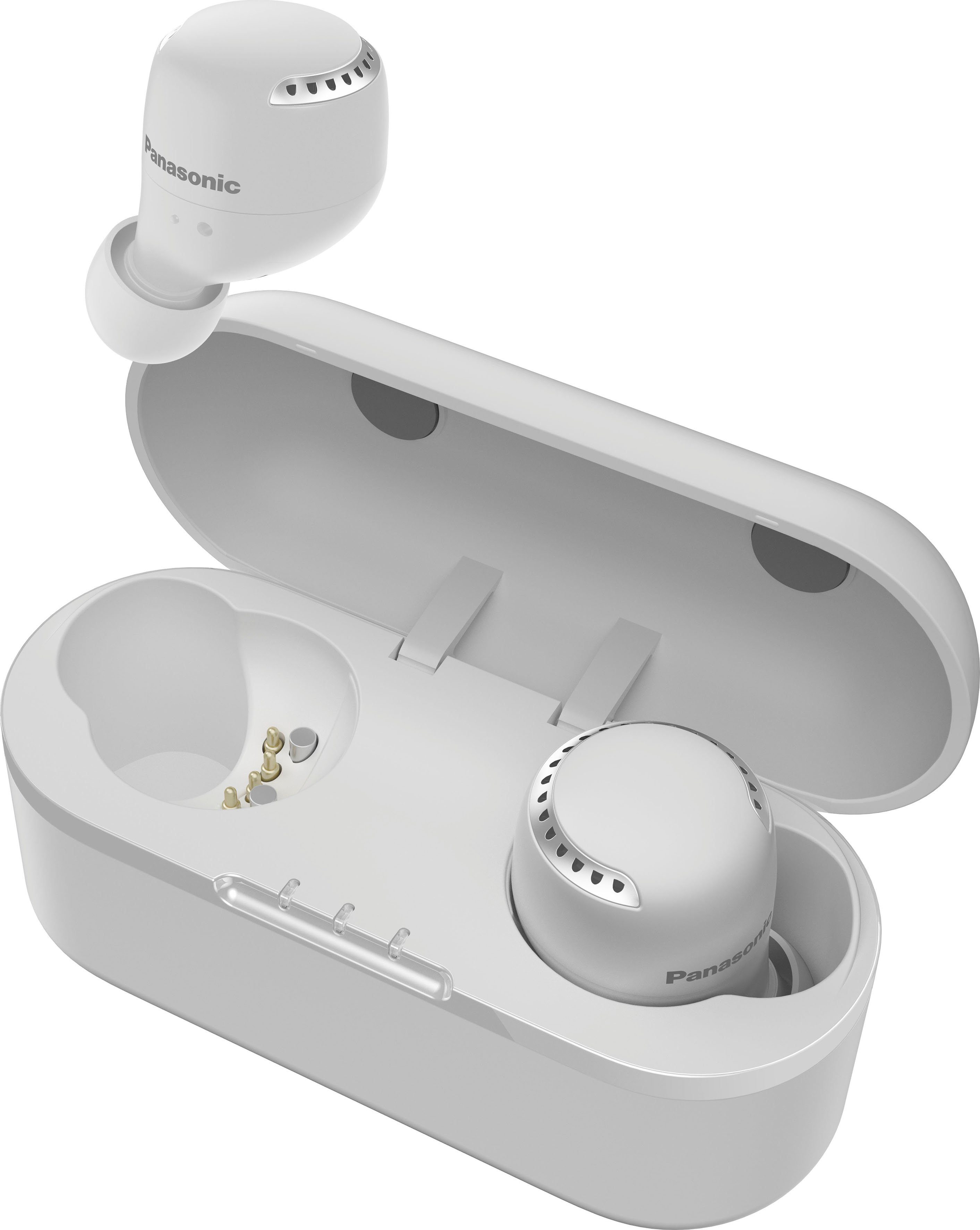 In-Ear-Kopfhörer Wireless, Bluetooth) (Noise-Cancelling, weiß Panasonic Sprachsteuerung, wireless True RZ-S500WE