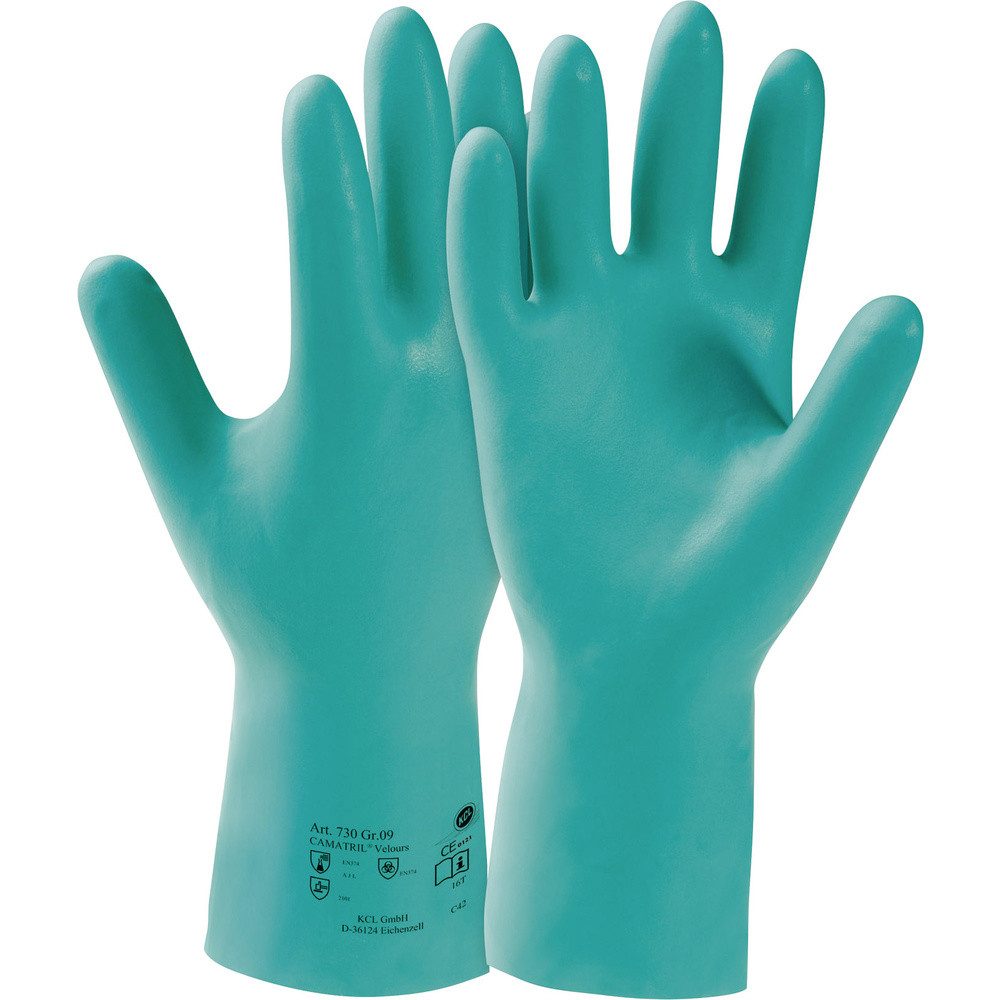 Chemikalien-Schutzhandschuhe KCL 730-8 Camatril® Nitril Chemiekalienhandschuh Größe (Handschuhe): 8