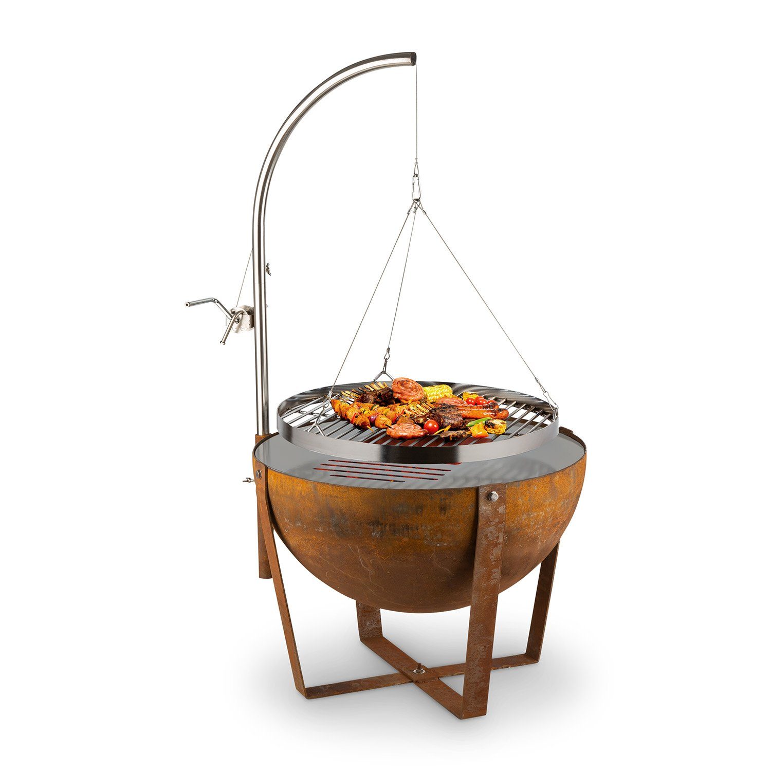 blumfeldt Feuerschale Fire Globe, (Set, no), Garten mit Grill Feuerkorb