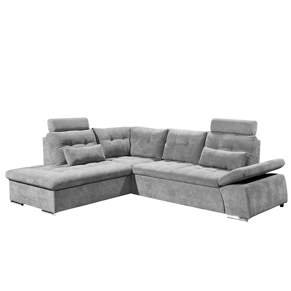 dunkel Ecksofa, Ecksofa cm 260x103x219 LOMADOX Lomadox dunkelgrau grau