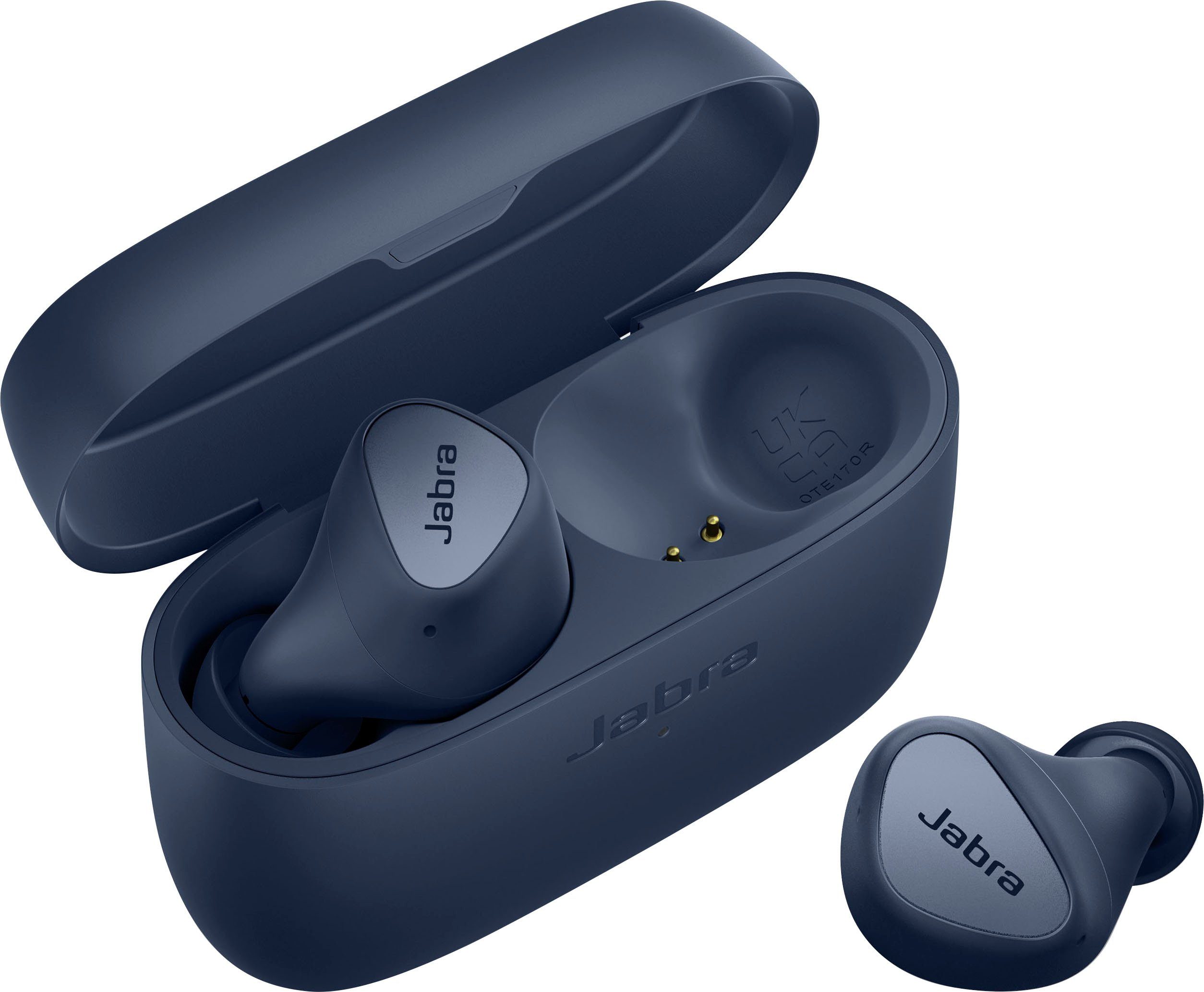 Jabra Elite 4 Bluetooth Headset Noise Hintergrundgeräusche heraus dank In-Ear-Kopfhörer aktiver Cancelling (ANC), Geräuschunterdrückung (Active wireless Filtert (ANC)