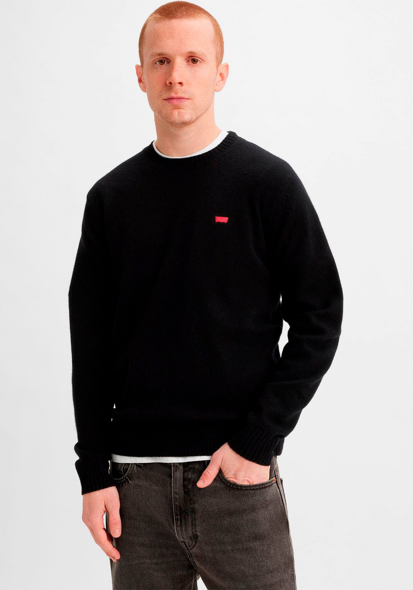 Levi's® Wollpullover ORIGINAL HM SWEATER in klassischer Rundhalsform