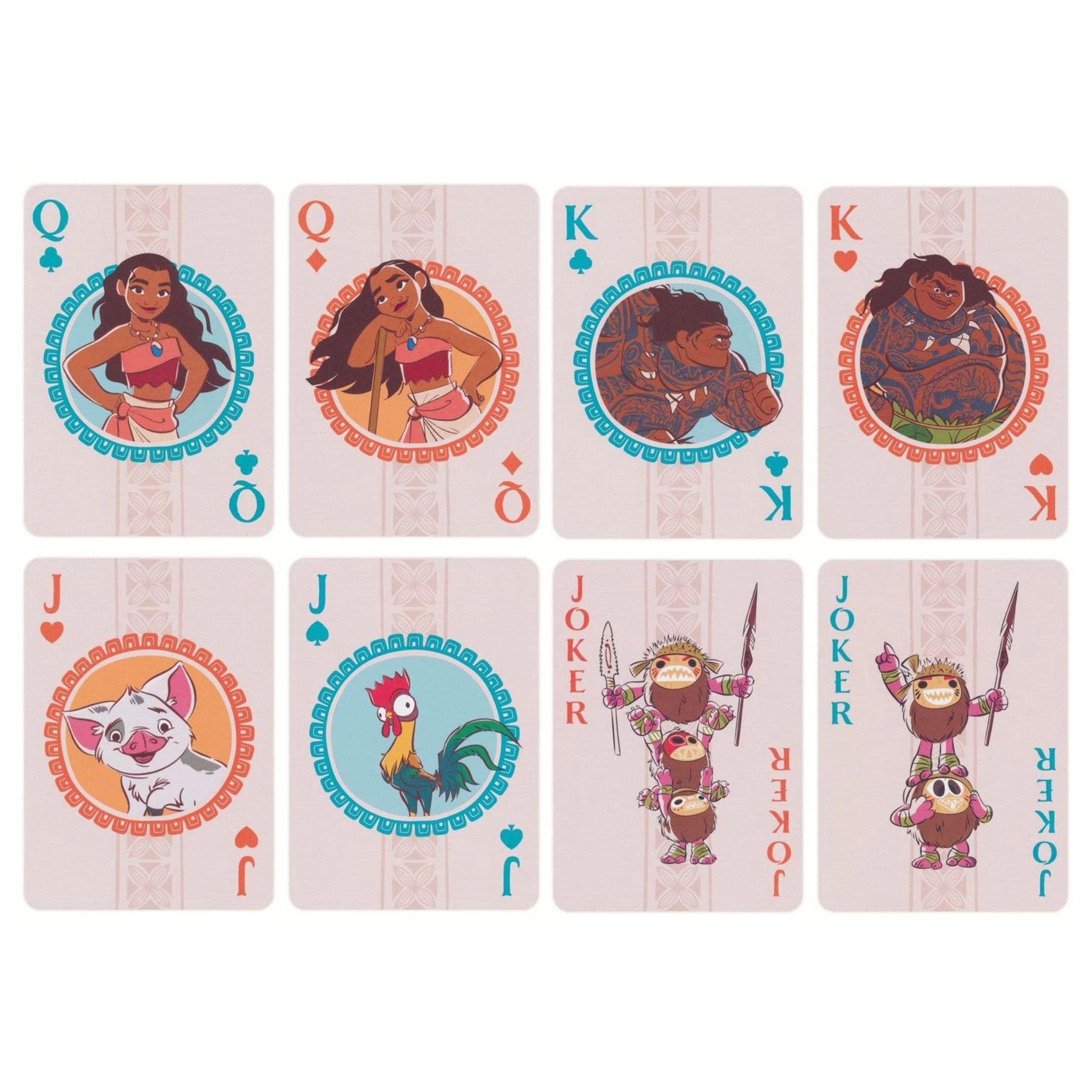 BICYCLE Spiel Vaiana Spielkarten - Disney