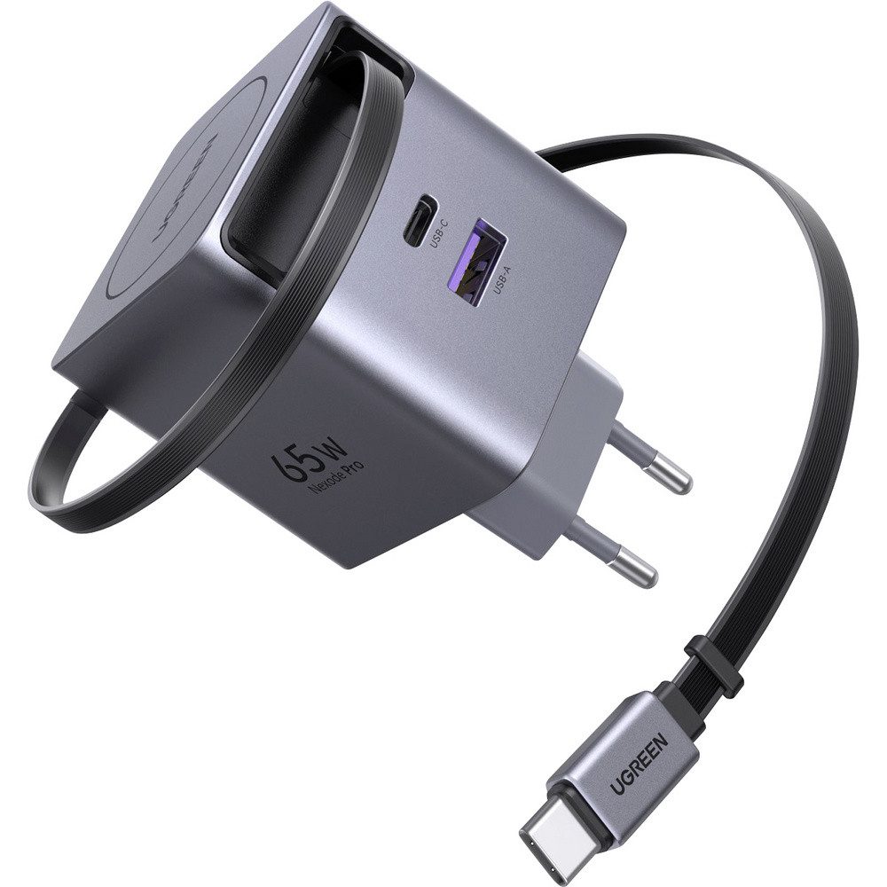 UGREEN UGREEN Nexode Pro X615 65W GaN Charger Ladeadapter 65 W 2x USB-C®, 1x USB-Ladegerät (Nexode Pro X615 65W GaN Charger)