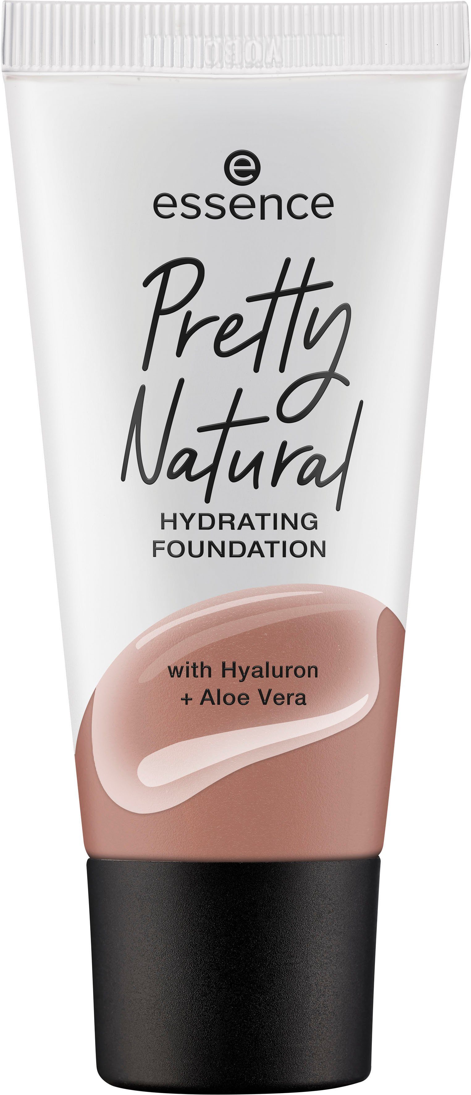 3-tlg. Cool Foundation Natural Ebony Pretty HYDRATING, Essence