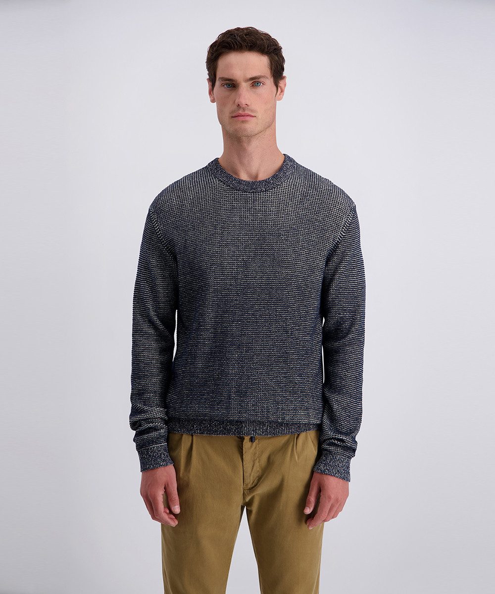 Pierre Cardin Rundhalspullover Strick RH Waffelmuster