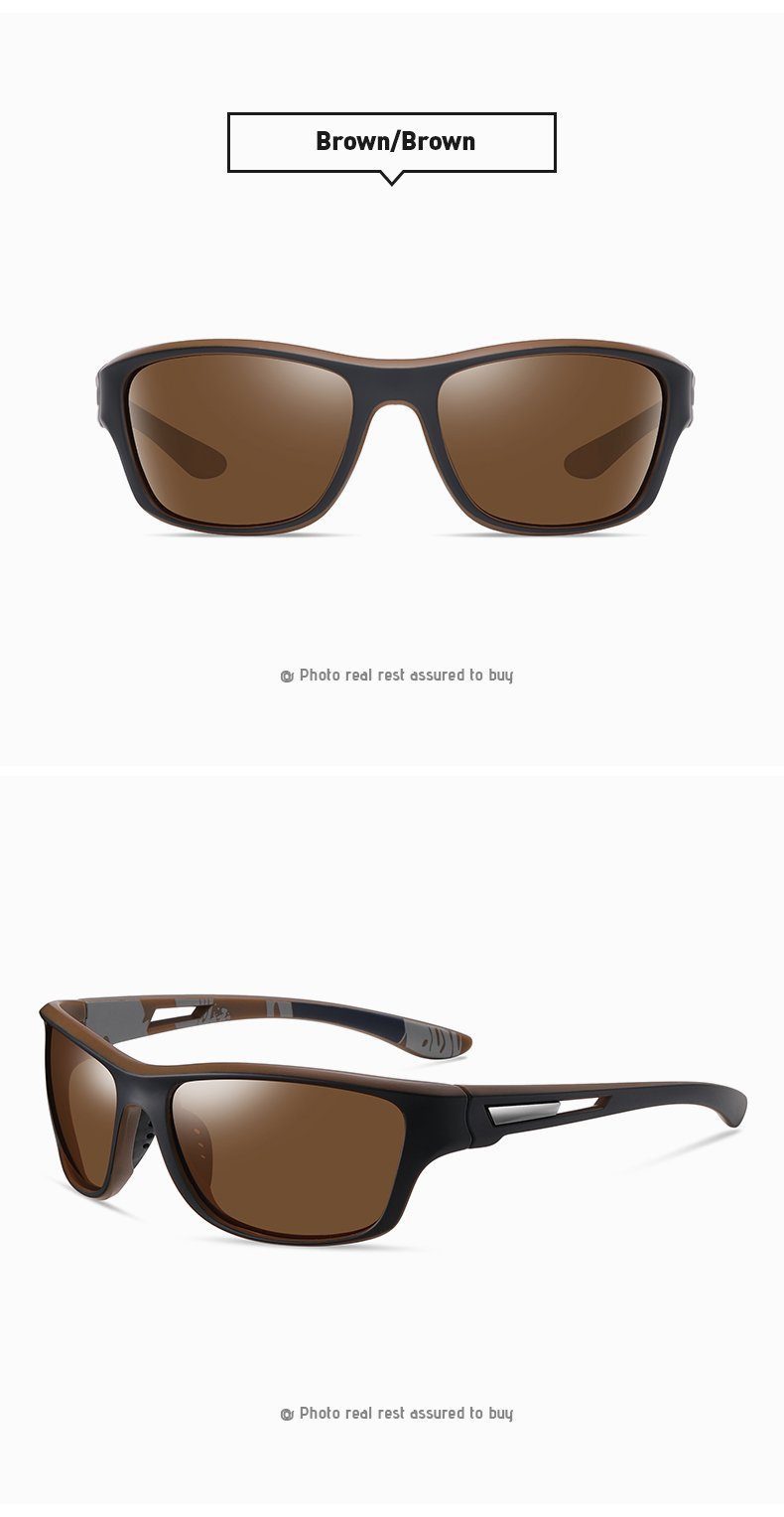 PACIEA Fahrradbrille Sportbrille Polarisiert Ultraleicht Damen Herren UV Schutz