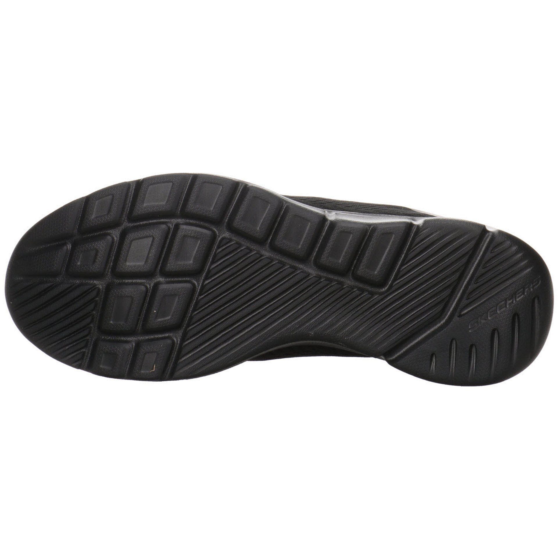 Sneaker Textil Fit-Equalizer Skechers Relaxed schwarz uni Textil Sneaker 3.0