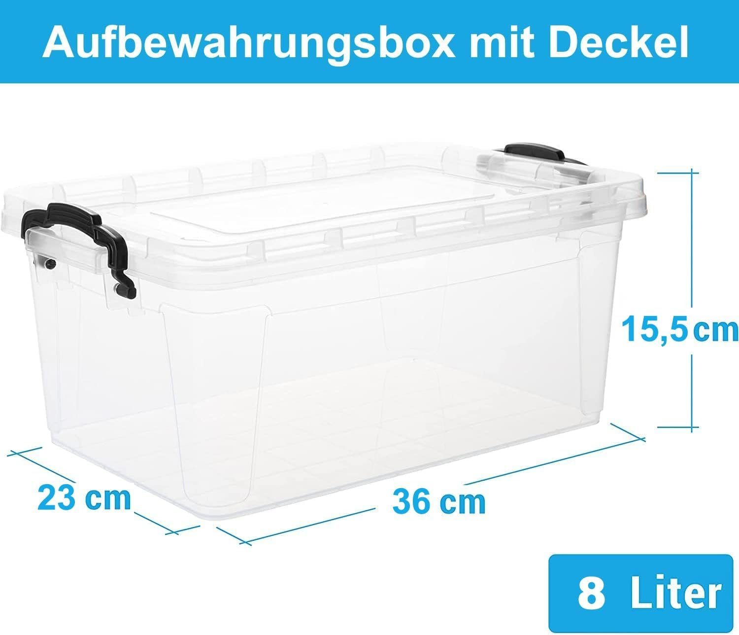 Centi Stapelbox 6er Set Aufbewahrungsbox mit günstig online kaufen