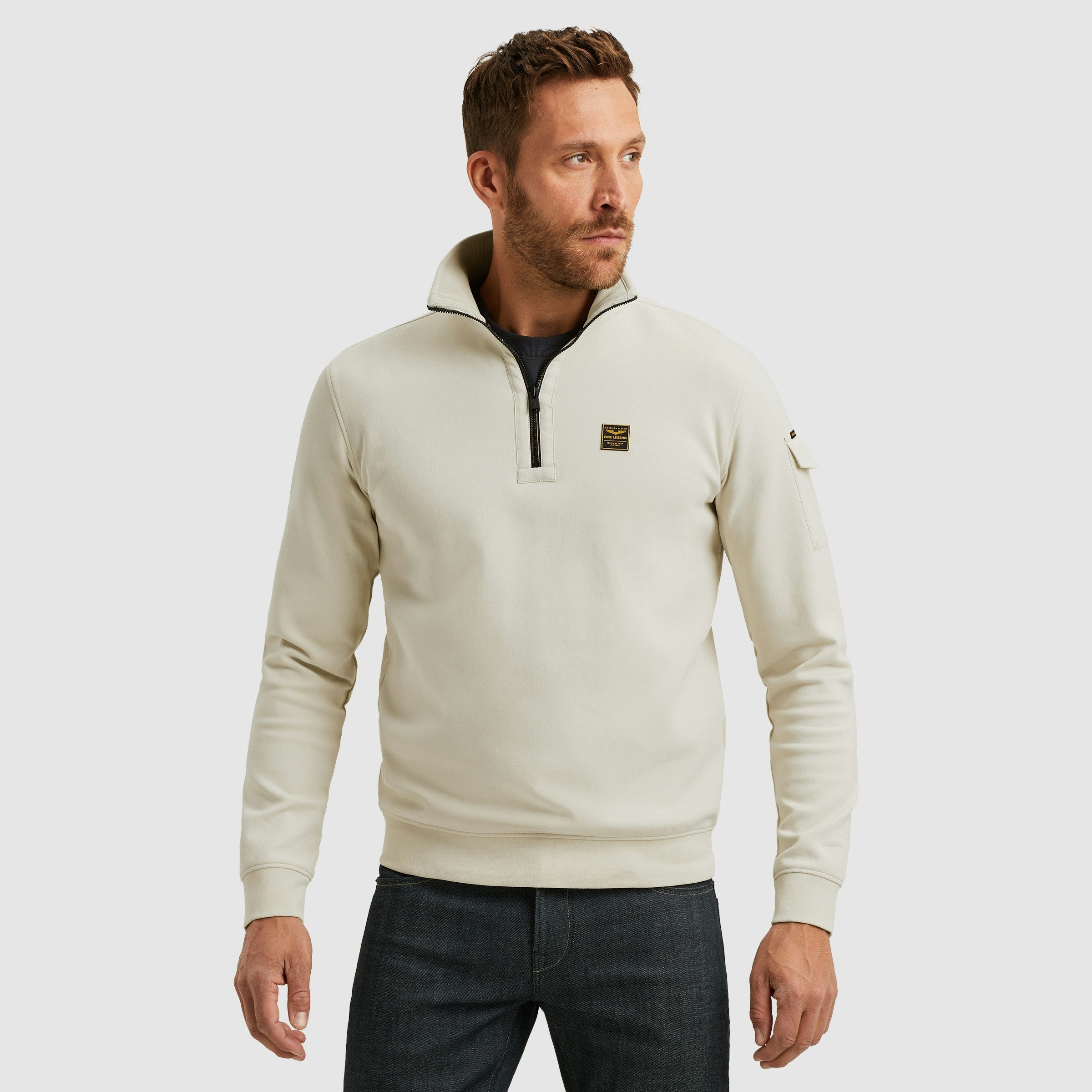 PME LEGEND Sweatshirt mit Logo Stickerei günstig online kaufen