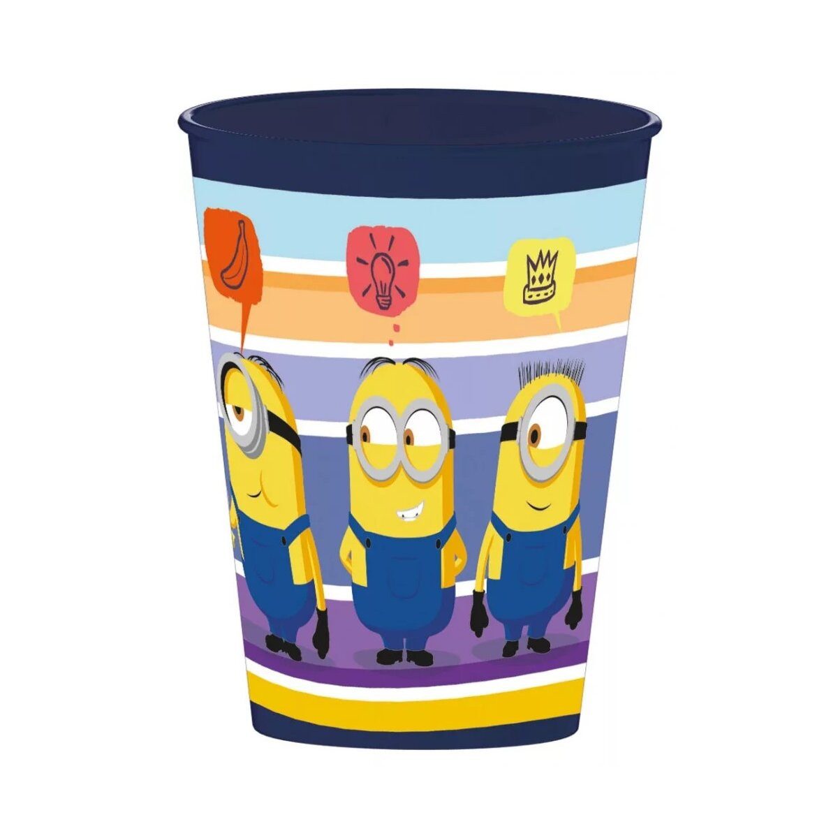 Minions Trinkflasche Minions Plastikbecher 260 ml