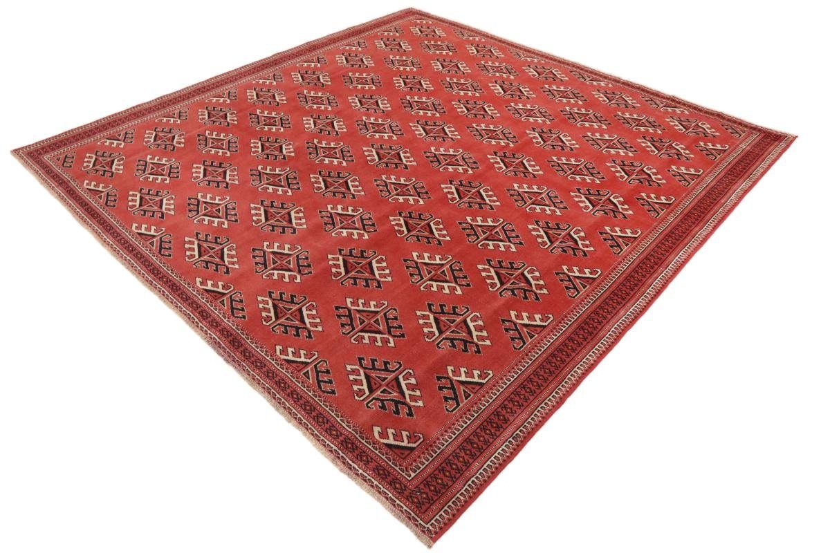 Trading, Höhe: Orientteppich Turkaman Perserteppich, Orientteppich mm 235x237 6 Handgeknüpfter rechteckig, / Nain