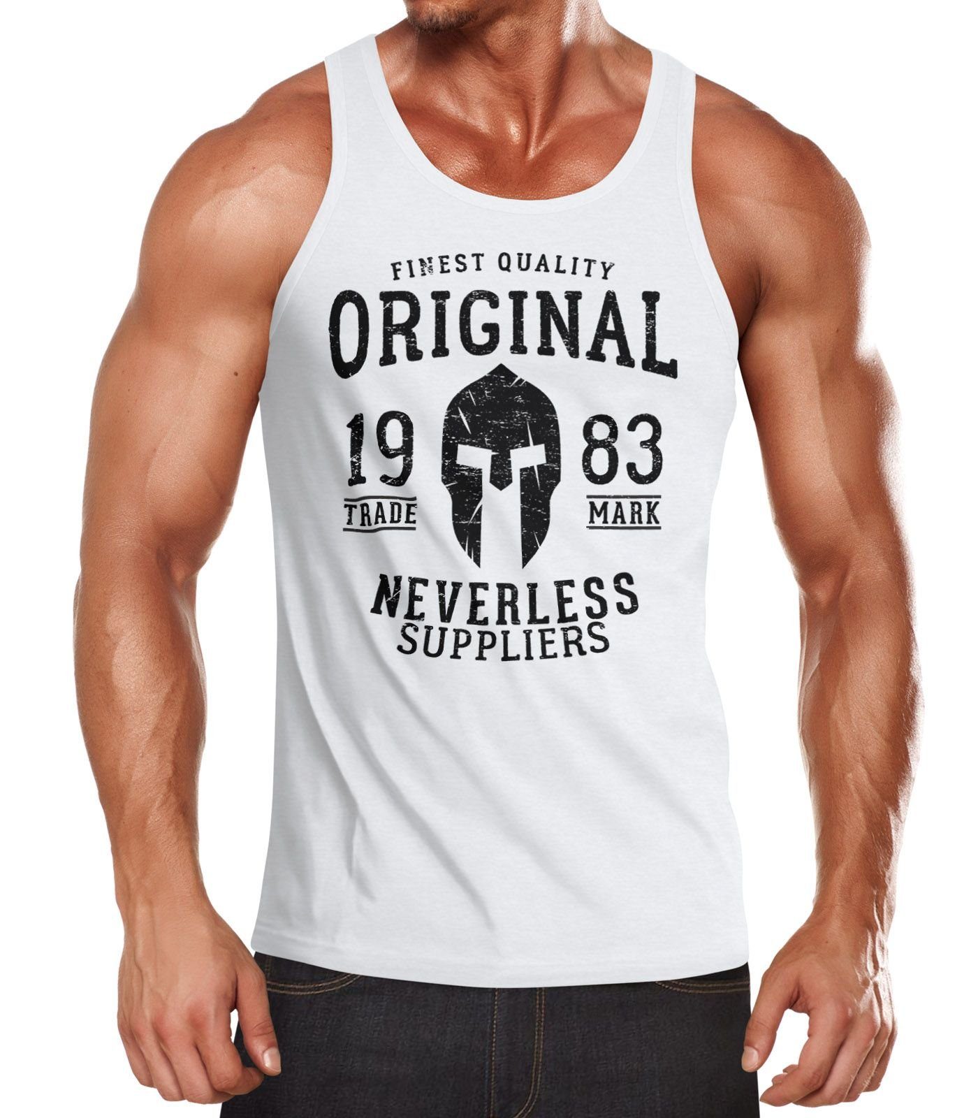 Neverless Tanktop Herren Tank-Top Original Gladiator günstig online kaufen