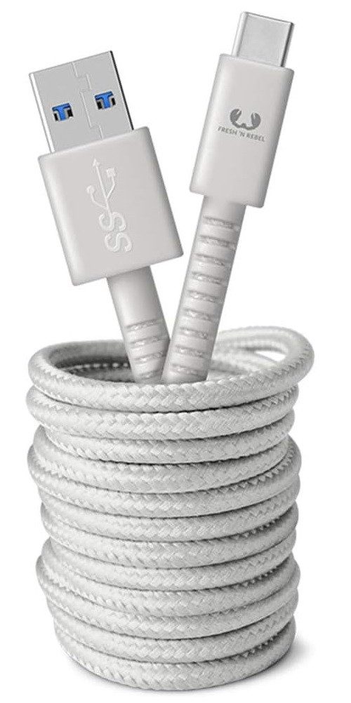 Fresh 'n Rebel Fresh'n Rebel "Fabriq" USB-C Kabel 3m Cloud USB-Kabel, USB-A, USB-C (300 cm)