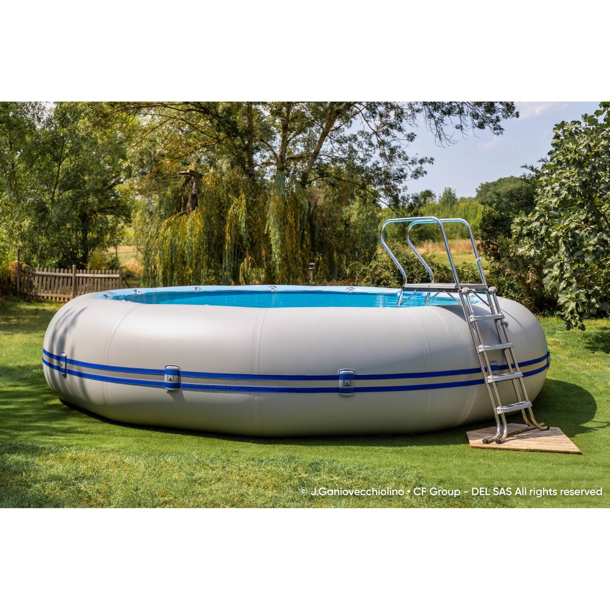 Quick-Up Pool Zodiac Original Winky 5/105, Pool rund, 630x120 cm