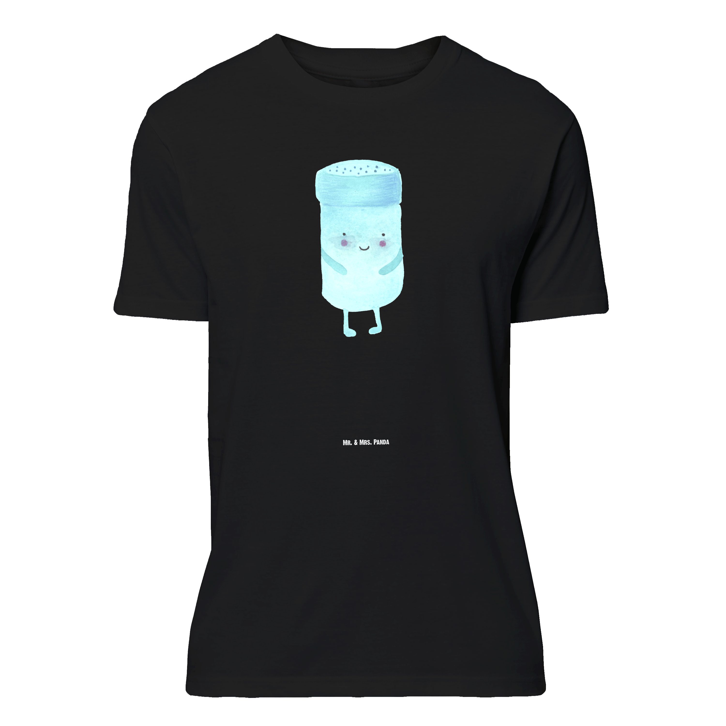 Mr. & Mrs. Panda T-Shirt BestFriends-Salt - Schwarz - Geschenk, Lustiges T-Shirt, lustige Sprü (1-tlg)