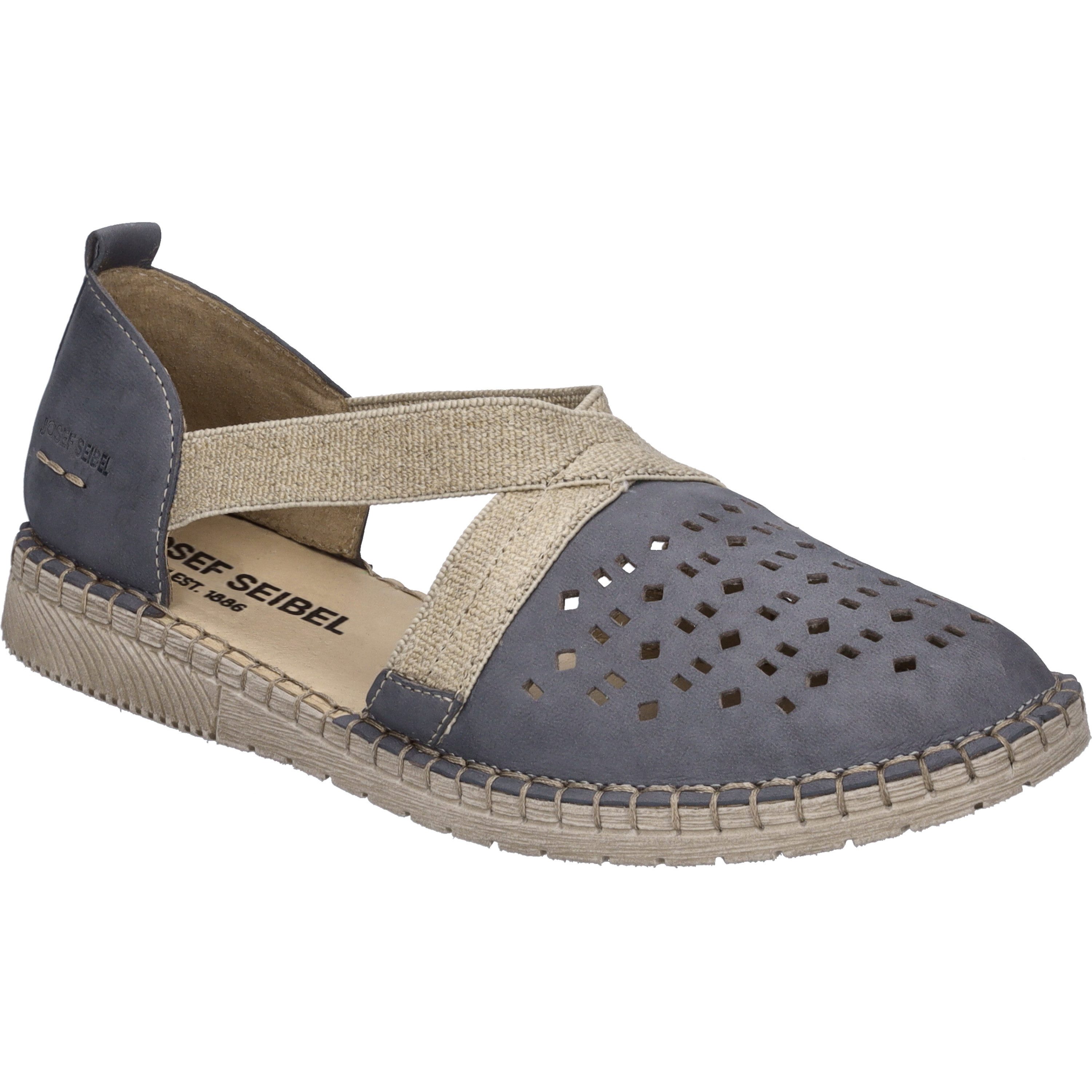 Sofie 44,blau Schnürschuh