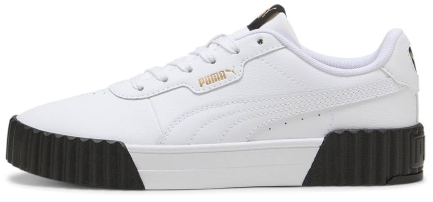 PUMA Puma Carina 3.0 White-Gold-Black Sneaker günstig online kaufen