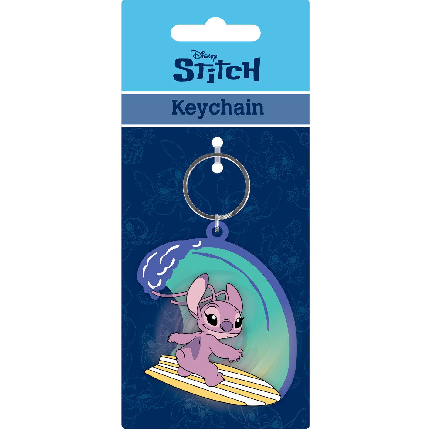 Schlüsselanhänger Lilo & Stitch - Angel Surfing - Spinner Keyring