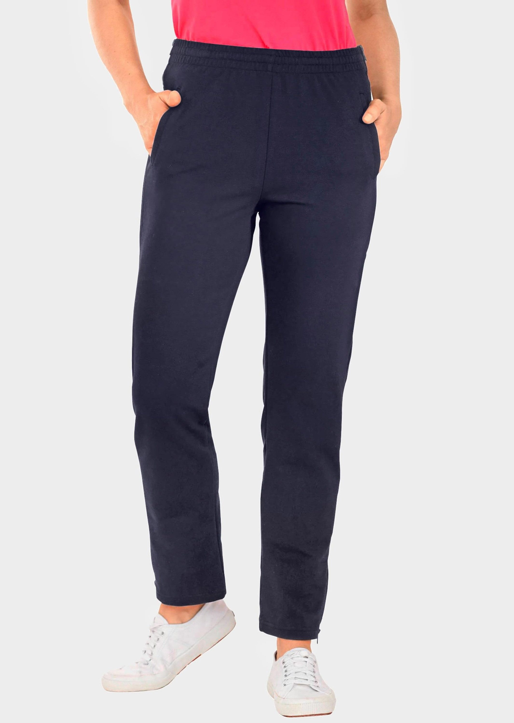 GOLDNER Stoffhose Kurzgröße: Freizeithose mit Reißverschluss Reha-Hose mit günstig online kaufen