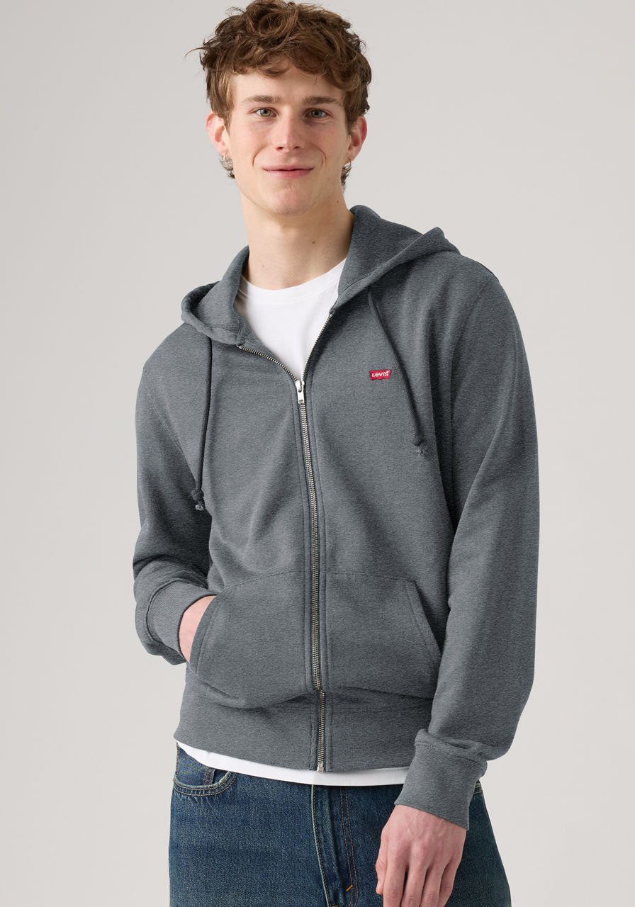 Levi's® Kapuzensweatjacke NEW ORIGINAL ZIP UP mit Logo-Stickerei und Kängurutasche