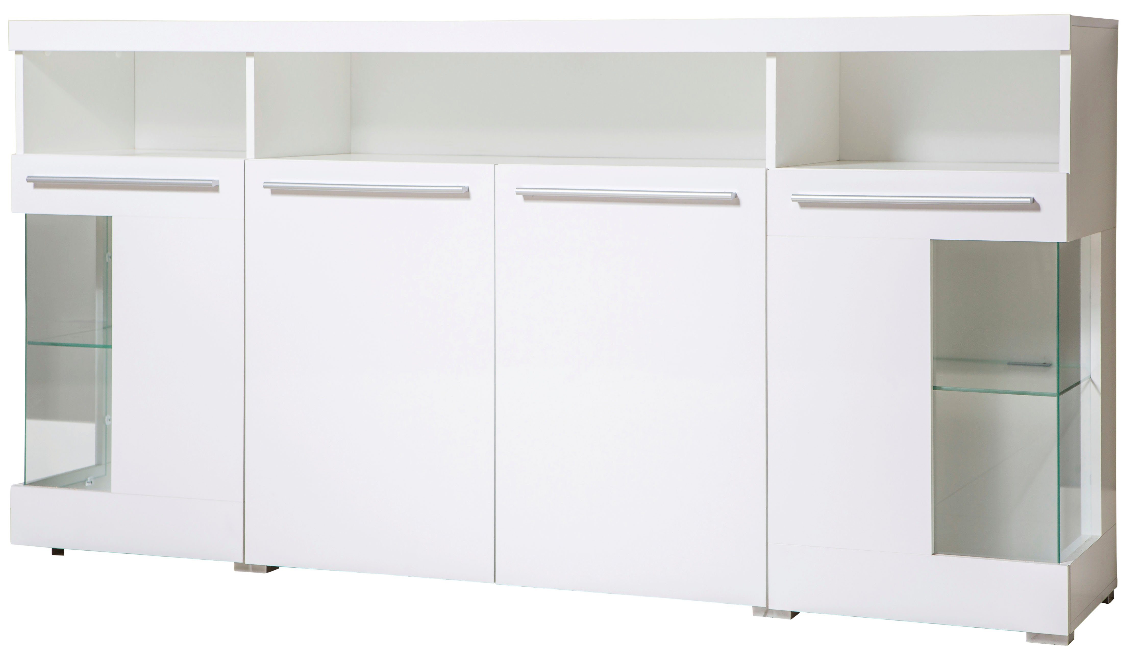 INOSIGN Sideboard India,Breite 182cm, stilvolle Kommode mit Glastüren, Komb günstig online kaufen