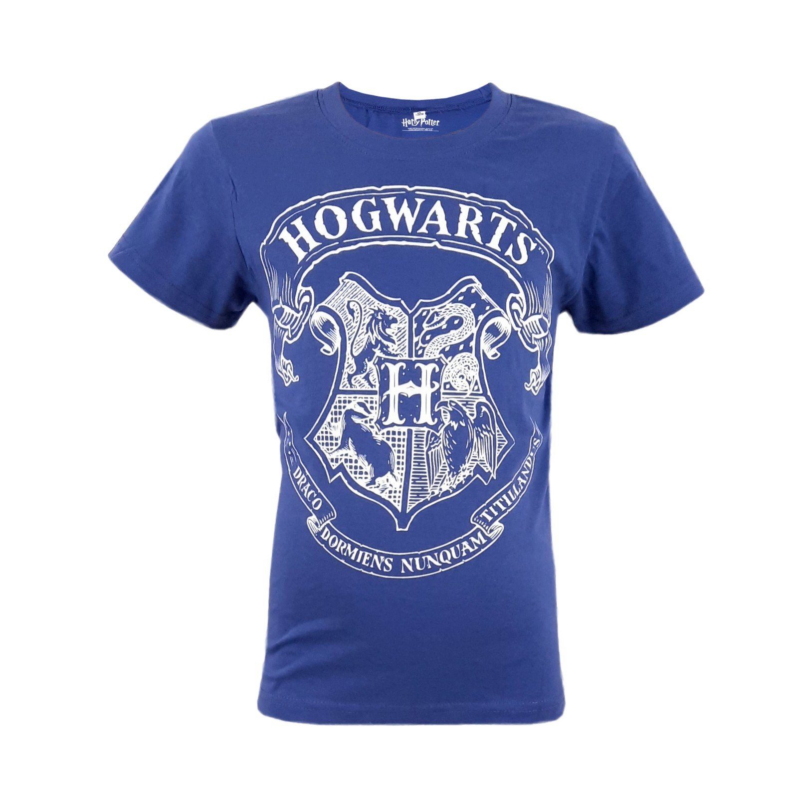 Harry Potter T-Shirt Harry Potter Hogwarts Kinder kurzarm Shirt Gr. 110 bis 128, 100% Baumwolle