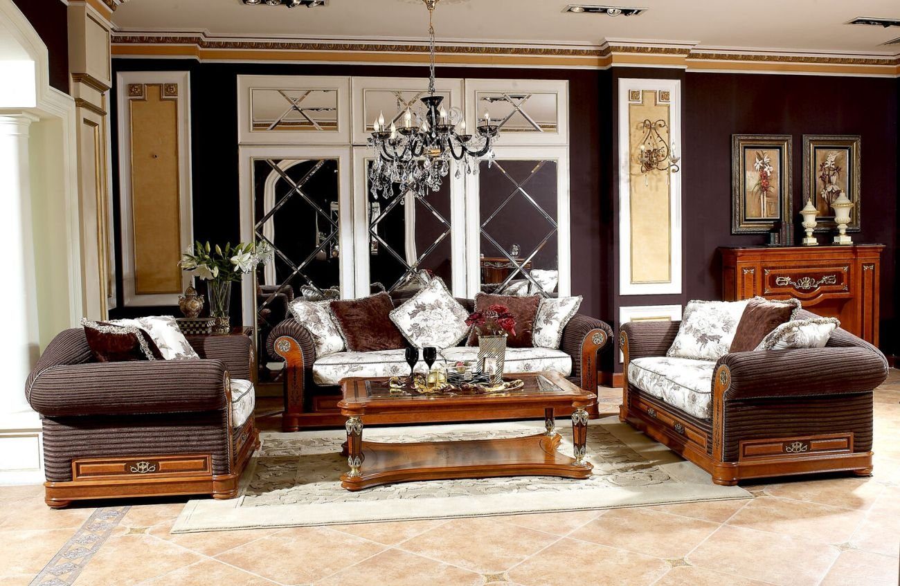 Couch Möbel Couchtisch (1-St) Klassische Sofa Luxus Beistell Couchtisch JVmoebel Designer Sofort