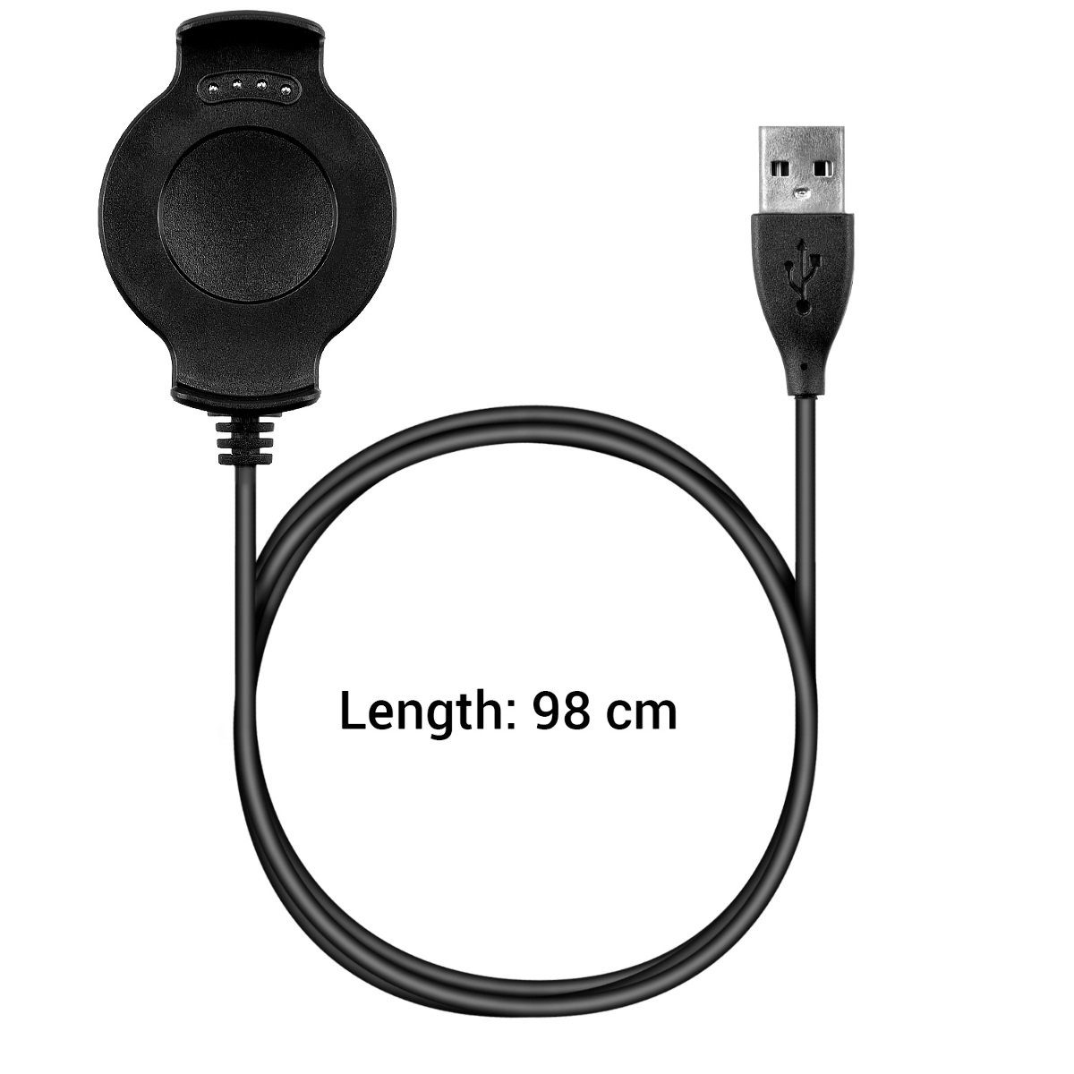 kwmobile USB Ladekabel für Huawei Watch 2 - Charger Smartphone-Ladegerät (1-tlg., USB Lade Kabel für Huawei Watch 2 - Charger)
