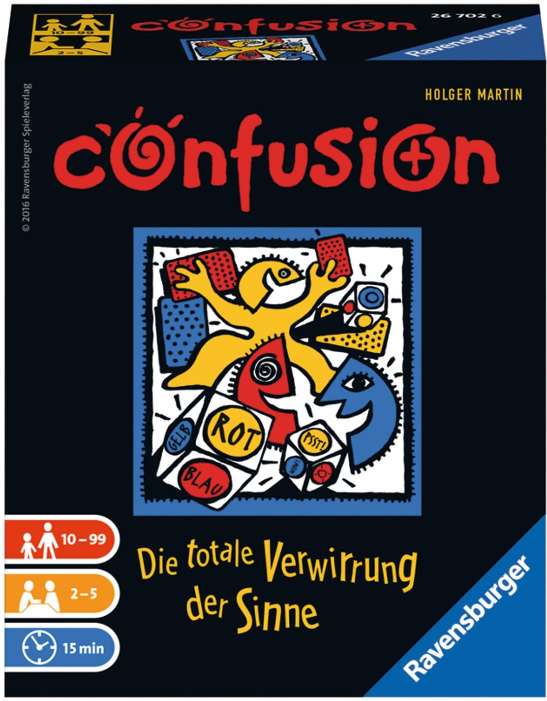 Image of RAVENSBURGER Confusion Ravensburger® Kartenspiele, Mehrfarbig