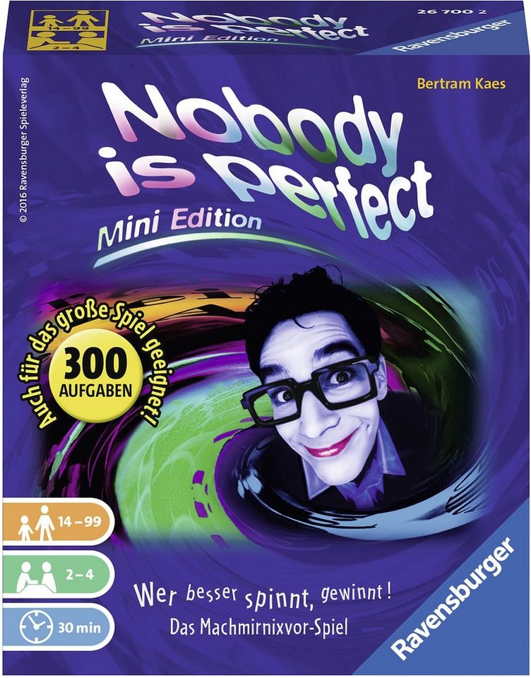 Ravensburger Spiel, »Nobody is perfect Mini Edition« online kaufen OTTO Ravensburger Spiel, »Nobody is perfect Mini Edition« online kaufen OTTO
