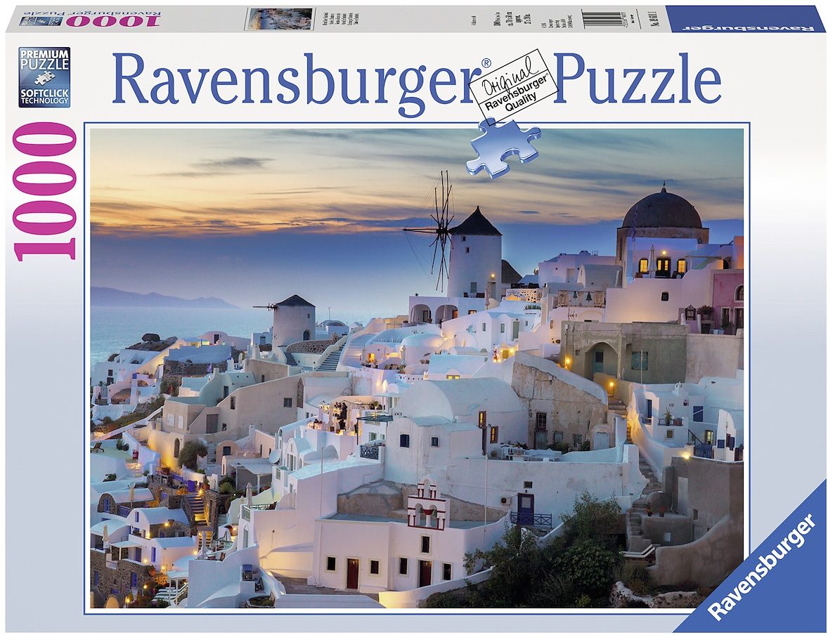 Ravensburger Puzzle, 1000 Teile, »Abend über Santorini« online kaufen OTTO