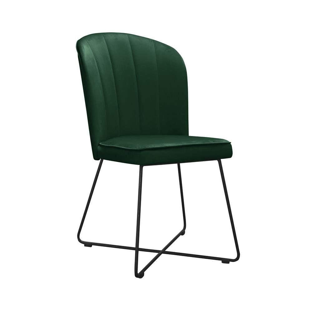 JVmoebel Stuhl, Design Set Stühle 6x Stuhl Garnitur Stuhl Warte Ess Zimmer Neu Gruppe Lehnstuhl Grün