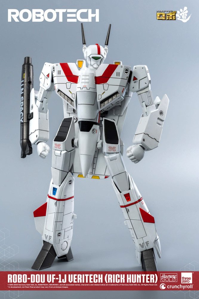 ThreeZero Actionfigur Robotech Actionfigur ROBO-DOU VF-1J Veritech (Rick Hunter) 20 cm