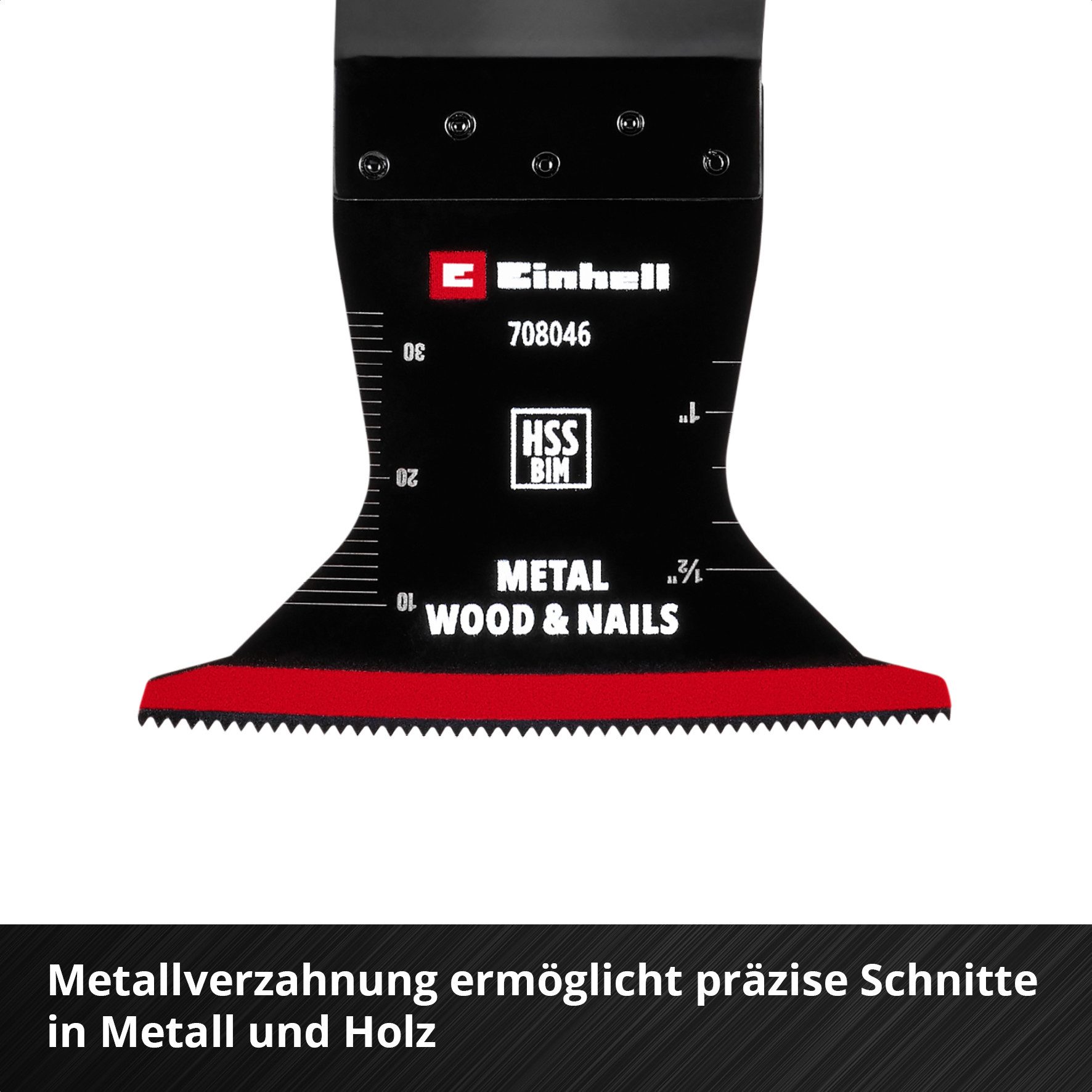 Einhell Sägeblatt Original Einhell Tauchsägeblatt aus Bi-Metall für Metall- und Holzbear, Original Einhell Tauchsägeblatt aus Bi-Metall für Metall- und Holzbear