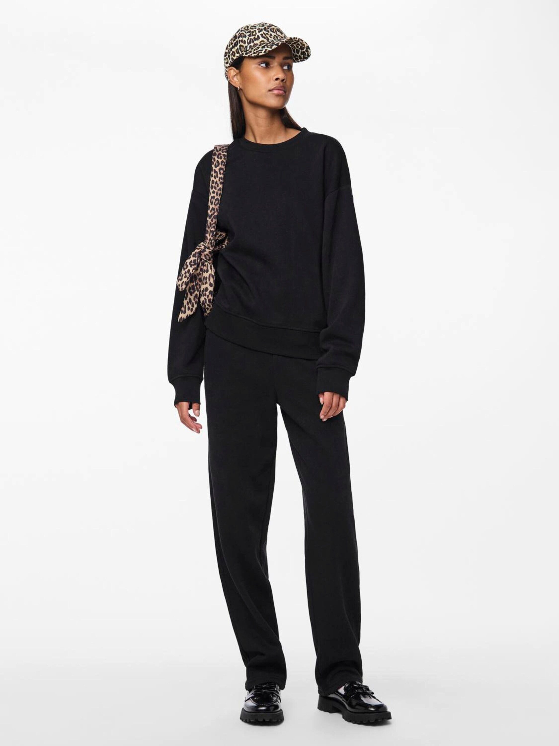 pieces Sweatshirt PCChilli (1-tlg) Plain/ohne Details
