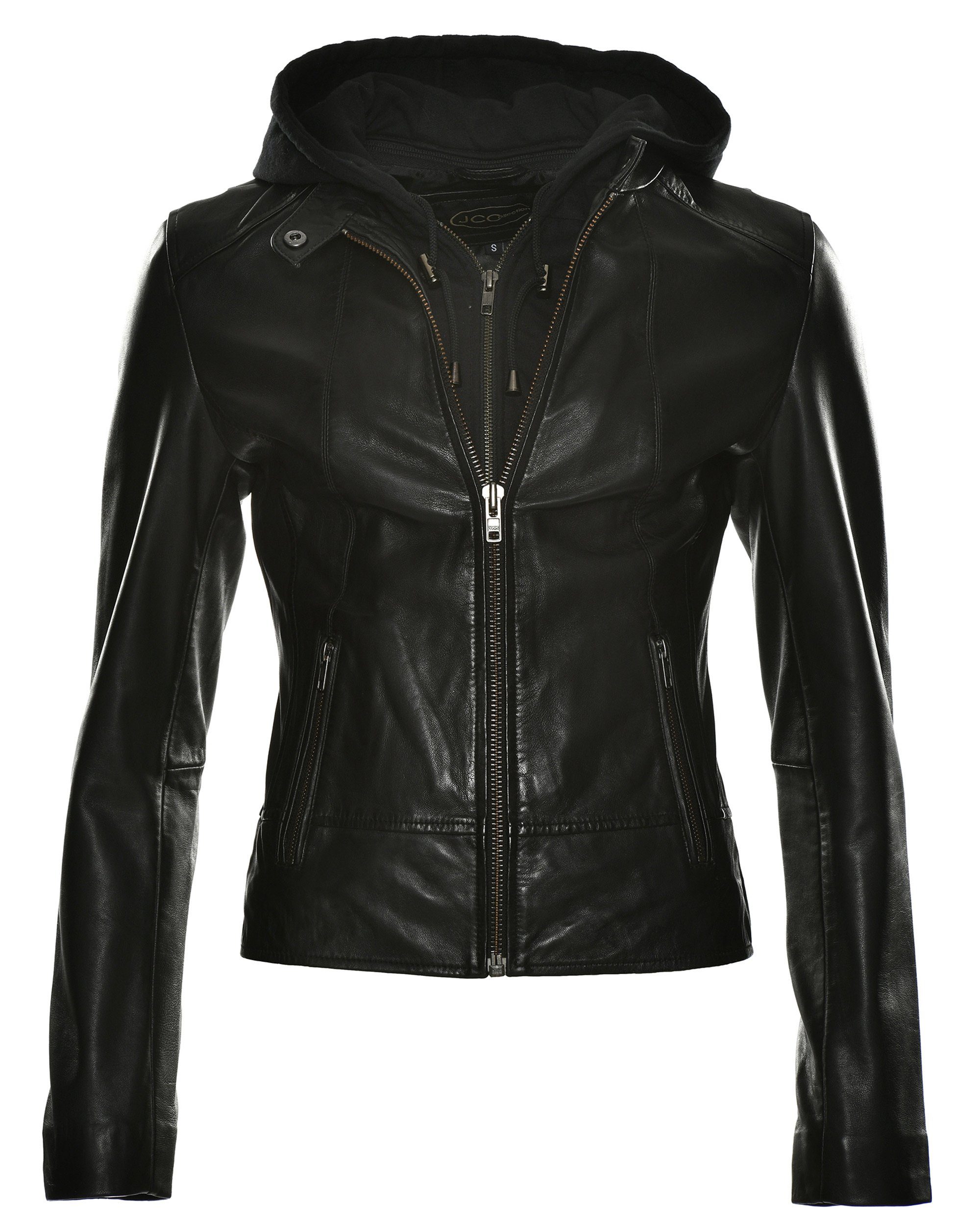 JCC black Lederjacke 31020359