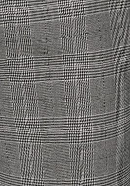 Boysen's Bügelfaltenhose mit feinem Karo-Muster aus Glencheck