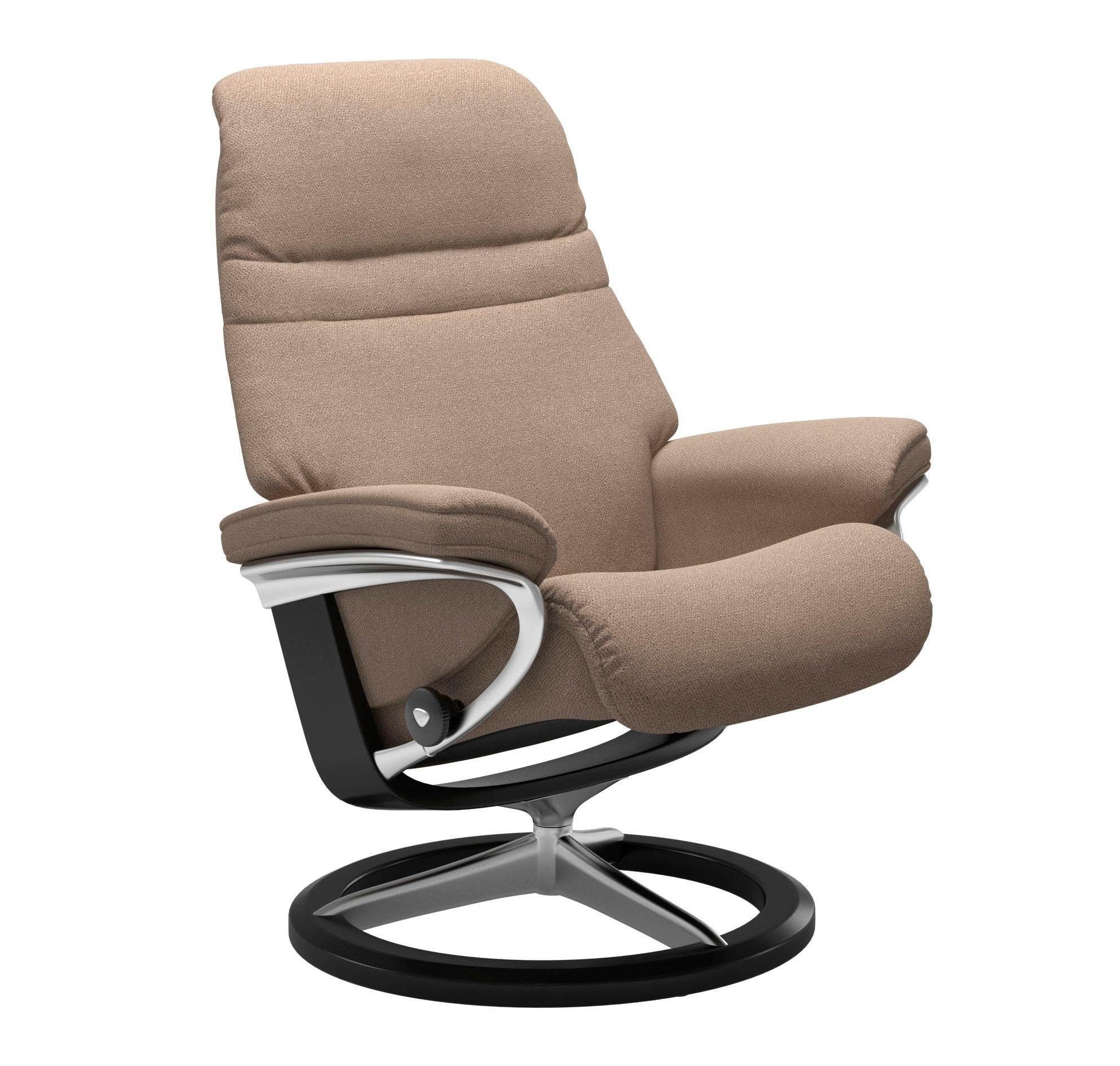 Schwarz Stressless® Gestell Sunrise, mit Signature Größe Base, Relaxsessel S,