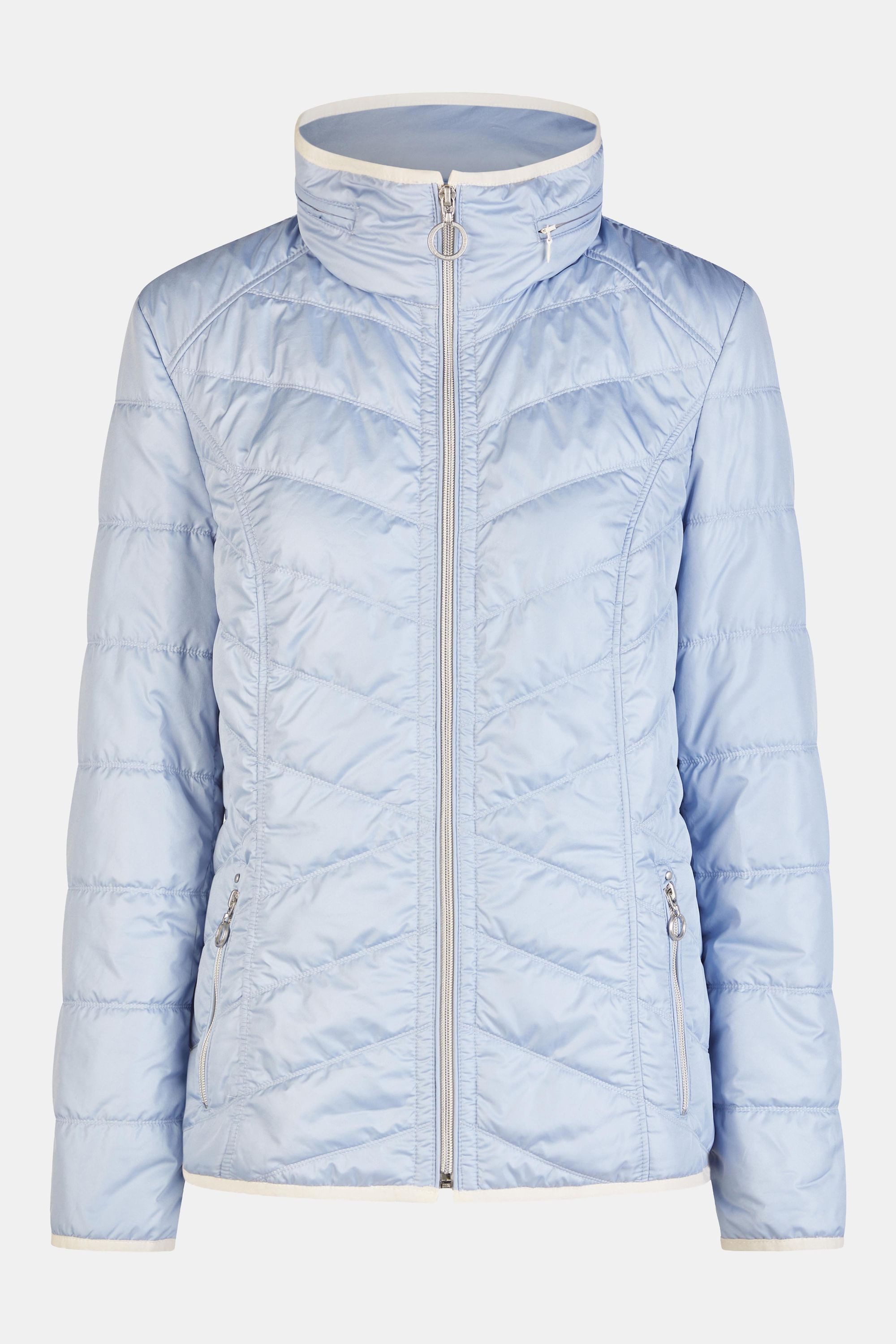 Barbara Lebek Steppjacke Damenjacke oder Frühlingsjacke in Hellblau