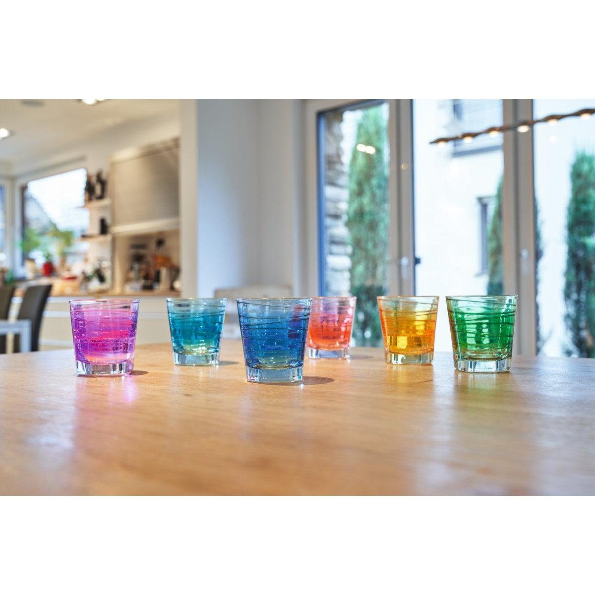 LEONARDO Cocktailglas Leonardo Trinkgläser Vario Bunt Klein (6-teilig) – Bild 2 von 2