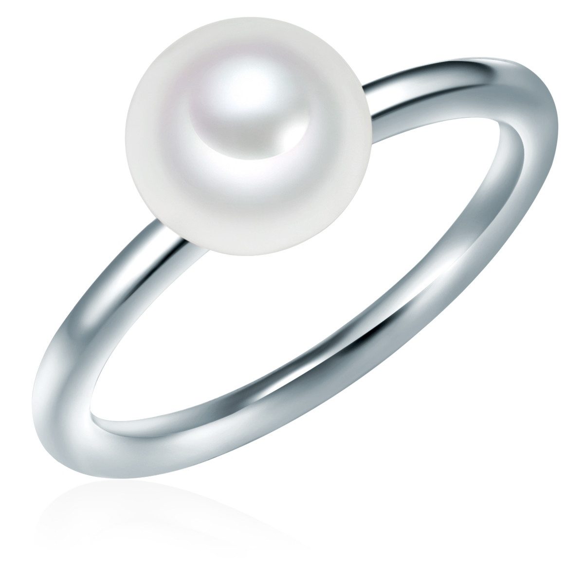 Valero Pearls Perlenring VP881 (1-tlg), mit Süßwasser-Zuchtperle