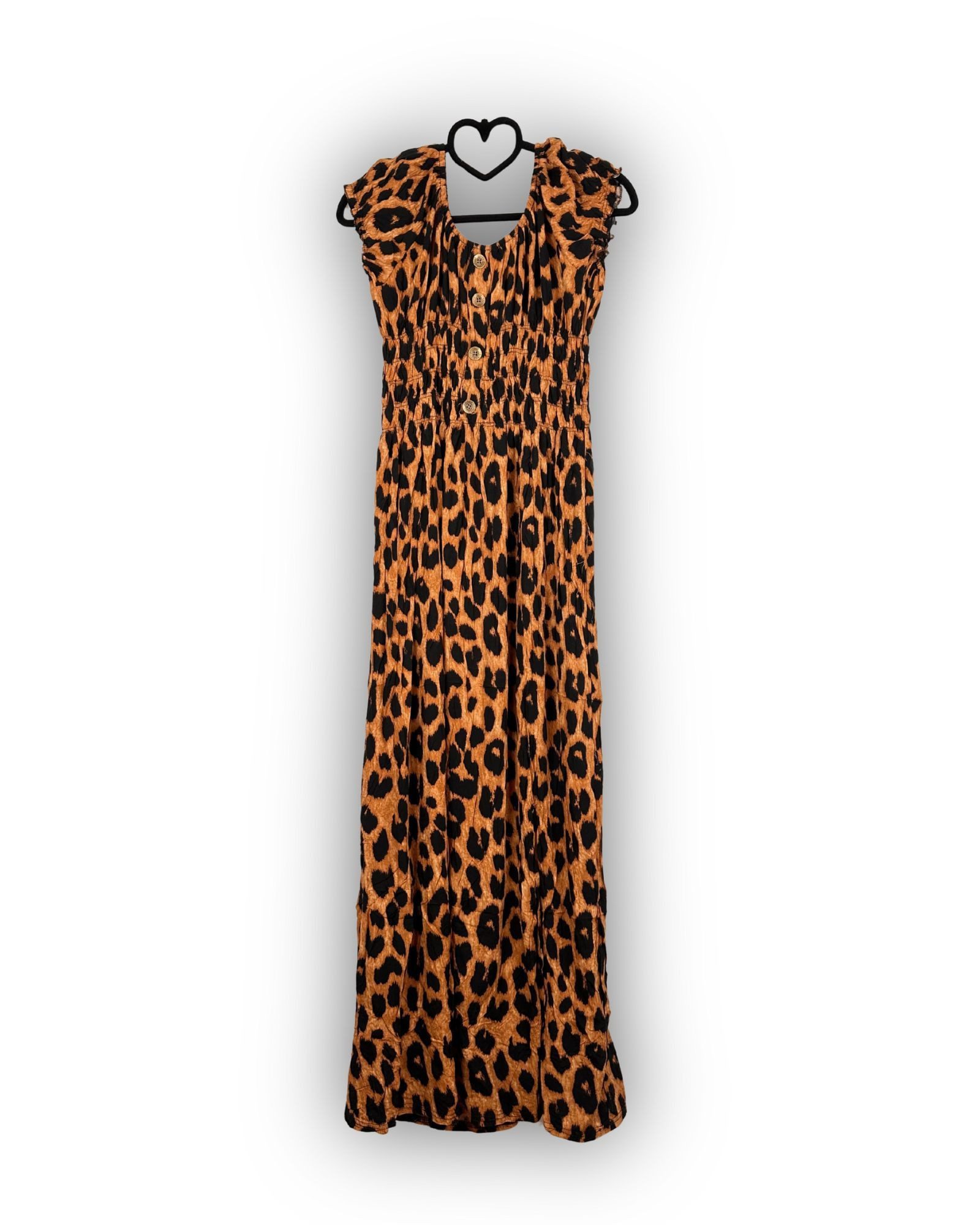 ITALY VIBES Maxikleid RAFFAELLA - Leo Maxikleid - Luftiges Kleid - langes K günstig online kaufen