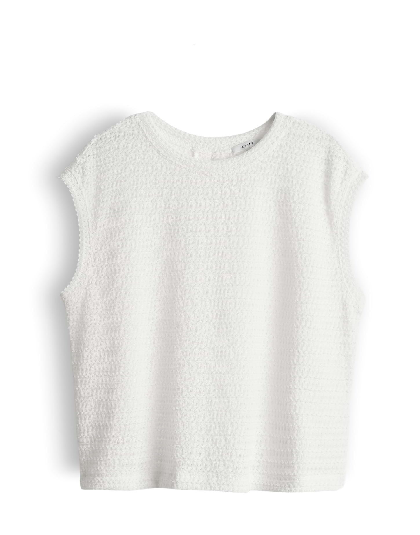 Kurzarmshirt Spunki coastal aus Jersey mit Crochet Optik