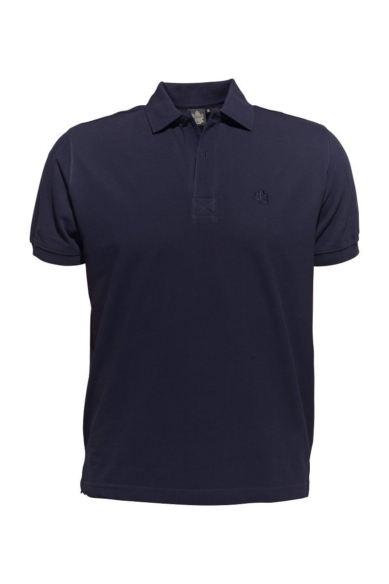 AHORN SPORTSWEAR Poloshirt in klassischem blau Design