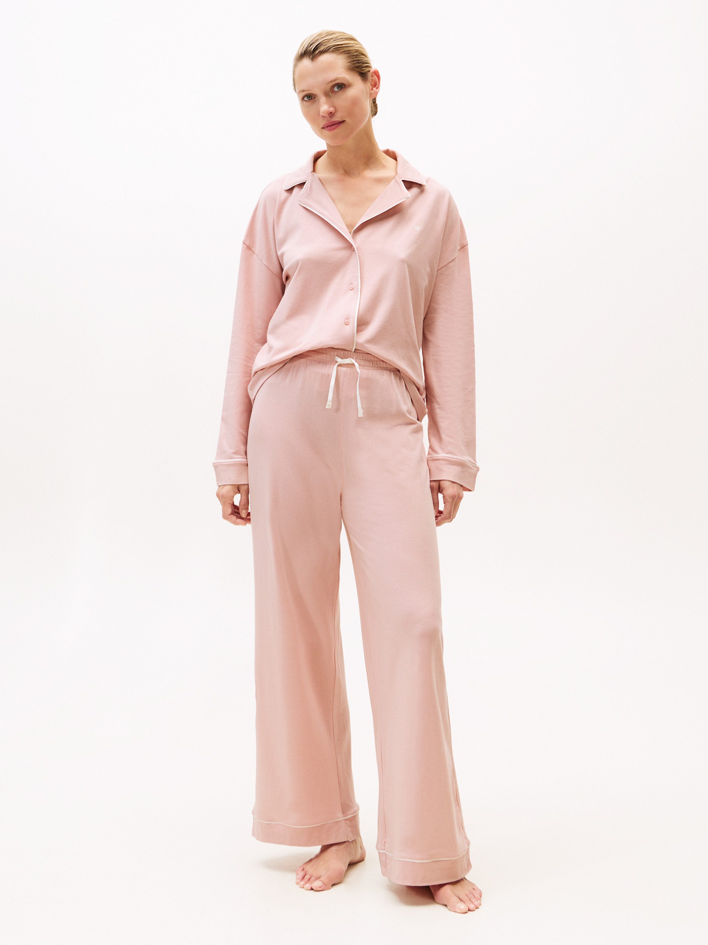 Tommy Hilfiger Underwear Pyjama im Hemdblusenlook