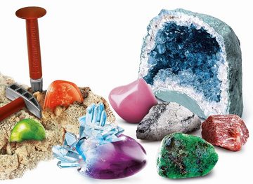 Clementoni® Experimentierkasten Galileo, Mineralogie und Kristalle, Made in Europe